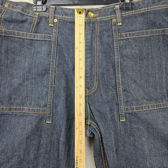 Vtg Sean John Denim Jeans Mens 40 Blue (Fits 42x30) Baggy Wide Skate Skater Y2K - Picture 11 of 12